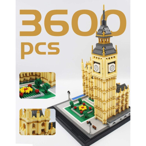 Juego de microbloques de construcción Big Ben 1