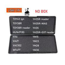 El más nuevo sin caja Lishi 2 en 1 TOY43 TOY38R HU162T VA6 VA2T VAC102 WT47T