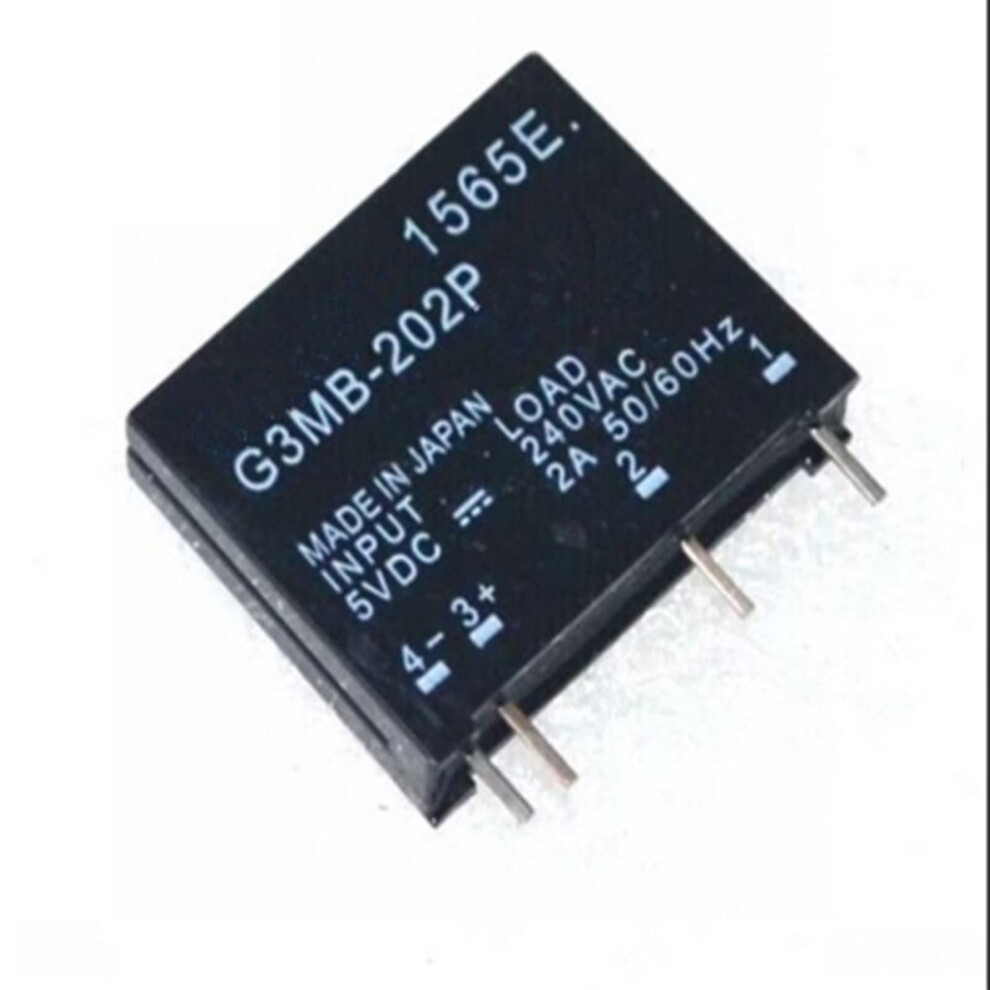 Halbleiterrelais G3mb202p5vdc G3mb202p5v G3mb202p Dcac Pcb Ssr In 5Vdc Out 240V Ac 2A Semiconductor Relay 9412369407238
