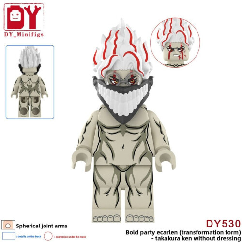 (StyleD) Da Dan Dan Ekuaren Transform Form Anime Characters Assemble Building Blocks