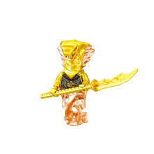 (Style D) Ninjago Model Cartoon Toy Action Figure Building Blocks Desktop Decoration Gift