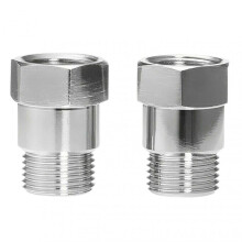 2pcs O2 Sensor Spacer Threaded Universal M18 X 1.5 Car Engine Light Oxygen Sensor Extender Adapter szkydv