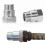 2pcs O2 Sensor Spacer Threaded Universal M18 X 1.5 Car Engine Light Oxygen Sensor Extender Adapter szkydv 3