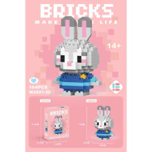 (Style21) Stitch Hello Kitty Snow White Lotso Cartoon Character Blocks Building