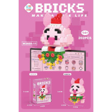 (Style50) Stitch Hello Kitty Snow White Lotso Cartoon Character Blocks Building