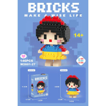 (Style18) Stitch Hello Kitty Snow White Lotso Cartoon Character Blocks Building