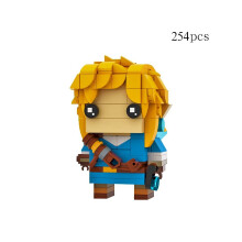 Legenda di Zelda Link - Blocchi da costruzione da assemblare - Giocattoli educativi - Regali per bambini