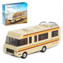 Nuevo juego de bloques de construcción de autocaravanas de Breaking Bad Pinkman Cooking Lab, Walter