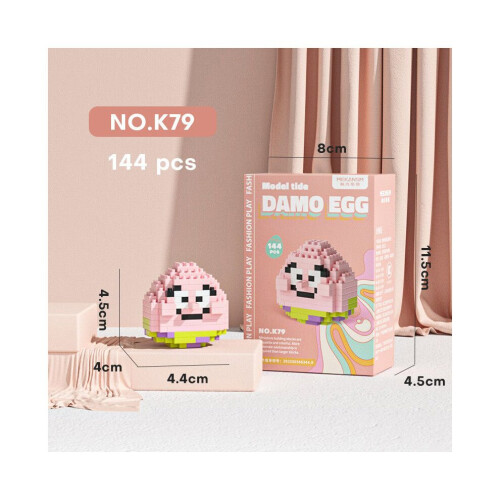 (Style38) Cartoon Character Blocks Building