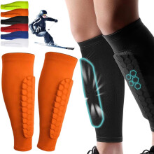 Shinbang Shields, Shinbang 2.0 Shindefender Shin Pads, Shinbang Ski Protectors, Shinbang Ski, Shin Defender Shin Guards orange S Ref: 9383