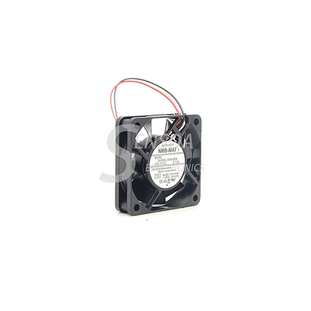 Case Fans Original For Nmb 2406Kl-05W-B59 Dc 24V 0.13A 6Cm 6015 606015 Mm 3 Wires Converter Cooling Fan 9365049356183