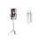 Mini Pocket Phone Holder, 360 Rotating Bluetooth Selfie Stick,(White) 1