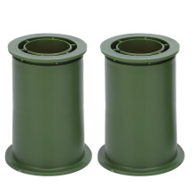 Green PE Bass Reflex Speaker Ports, 2Pcs Speaker Cabinet Air Ports For Portable Speaker, Lightweight Design Ensures Sound Quality