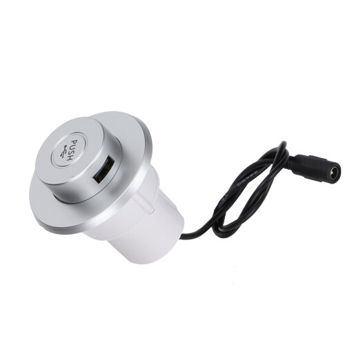 Πρίζα USB Pop Up για πάγκο, κρυφός σταθμός φόρτισης με θύρες USB γρήγορης φόρτισης, 1
