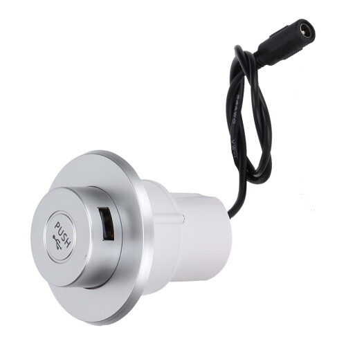 Πρίζα USB Pop Up για πάγκο, κρυφός σταθμός φόρτισης με θύρες USB γρήγορης φόρτισης, 2