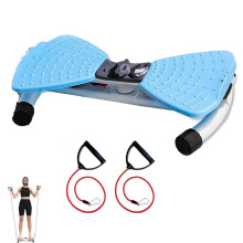 Flexforge Pilates Twister, Waist Twister Machine with Resistance Bands, Digital Display, Exercise Twist Board