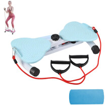 Waist Twisting Machine, Twist Board for Exercise, Waist Twisting Disc with Loop Resistance Bands, Noiseless Aerobic Waist Sculptor