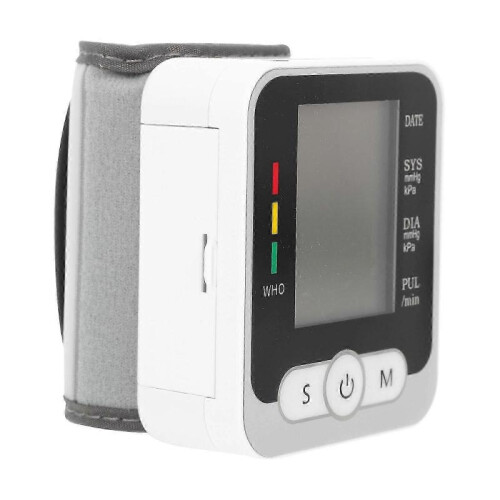 Wrist Blood Pressure Machine Digital Blood-Pressure Measure Tool Elderly Rectangular 8.00X7.00X7.00Cm 1Pack!ZZ19 1
