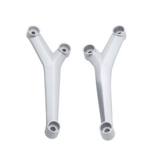 Motorcycle Rear Passenger Footpegs Bracket Kit Footrests Foot Rest Bracket for Trident 660 TRIDENT660 2021-2024 Silver