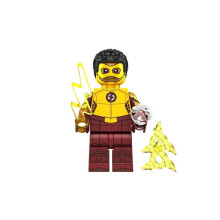 Figura de bloques de construcción de Flash de la Liga de la Justicia, Wally West, juguetes para armar,