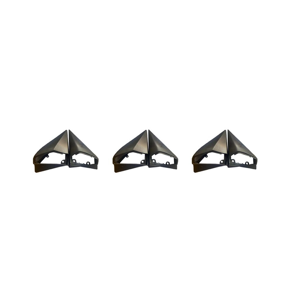 3X For - Exterior For W201 / W124 Mirror Rubber Gasket Seals Left Right 6132555176559