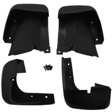 4Pcs Car Front Rear Mud Flap Mudguards Mudflaps Guards For / 2006 2007 2008 2009 2010 2011