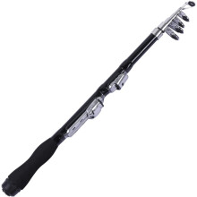 Angel rod combo set, Mini fishing rods, Telescopic fishing rod, Hard steel, Rivers, Lakes, light, corrosionresistant hand rod (B 1.9 m) B 1.9m
