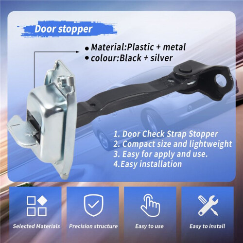 Door Check Strap Stopper Jam Hinge Driver Front Lh Fit for  Matrix 2