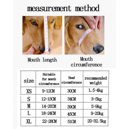 Dog Muzzle, Muzzle, Dog Muzzle with Adjustable Buckle Soft Breathable Fabric Dog Muzzle Prevent Biting Barking and Eating for Small Medium Large DogsZ 2