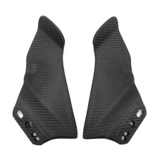 Motorrad Verkleidung Front Aerodynamische Winglets Kohlefaser Wind Schutz Scheiben Verkleidung FlüGel für H2 ZX-6R CBR650R