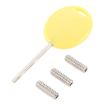 Surfboard Fin Hexagon Key Longboards Surfboard Fin Key With Screw Board Surfboard Fin Key Surf Accessories Yellow