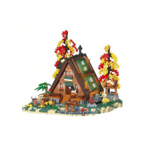 (P3112) Secret Forest A small yard tree house building blocks toy decoration gift