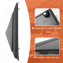 Car Left Door Mirror Flag Cover Molding Triangle Cover for 500 2012-2019 1SH17KX7AA