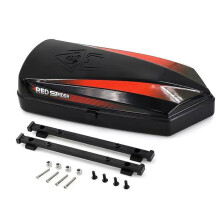 Metalldach KofferraumgepäCk mit Befestigungsschiene für -4 TRX6 Axial SCX10 III 90046 AXI03007 1/10 RC Crawler Teile