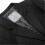 (M,Black)Cloudstyle Men's Classic Solid Color Long Woolen Coat 3
