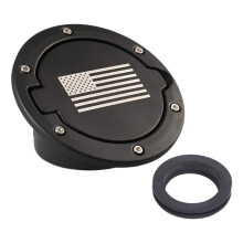 Treibstoff Tank Deckel Gas Tank Deckel ZubehöR für JK & Unlimited Sport Rubicon Sahara 2007-2017 US Flag