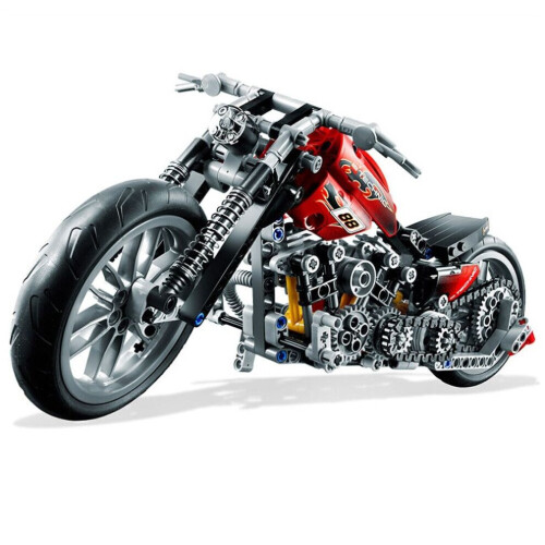 Harley-Davidson-Motorrad-Bausteine 1