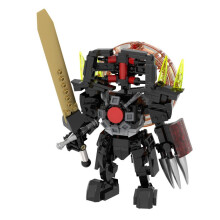 Skibiditoilet Bausteinmodell Spielzeug aus Kunststoffmaterial Geschenk für Kinder