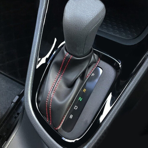 Carbon Fiber Central Gear Shift Panel Control Panel Decal Interior Modification for  Yaris  2021 2022 RHD 1