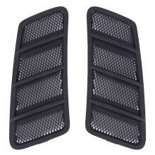 2Pcs Car Front Hood Vent Grille Air Flow Intake Hood for W166 GL GL350 GL450 GL550 ML ML350 ML550 2012-2015