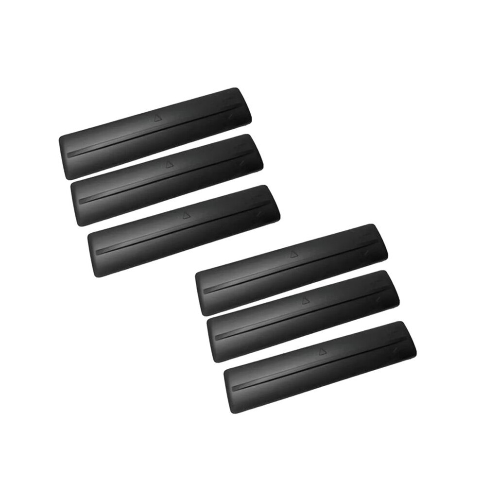 6Pcs Roof Rack Removal Delete Single Trim Cover Kit 75596-35020 75596-35030 For Toyota Fj Cruiser 07-14 Prado Rav4 Black 6133591926498