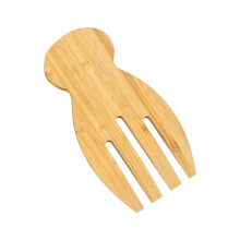 Ergonomic Salad Stirrer Natural Mould Resistant Bamboos Kitchen