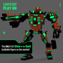 Mech-Roboter-Superhelden-Actionfiguren-Weihnachtsgeschenk-Spielzeugset, Beste STEM-Bausteine für kreatives