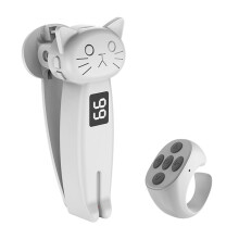 Wireless Page Turner Bluetooth 5.3 Remote Control for Kindle Paperwhite Tablets Smartphones White