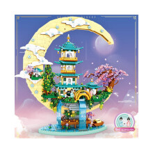 Palace Moon Bausteine mit Lichteffekten – ideal zum Lernen, Verschenken und für andere Zwecke