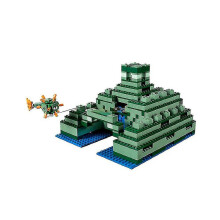 Bausteine Ozeanmonument Modellbausatz Geschenk Spielzeug für Kinder Jungen Mädchen