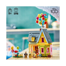 Pixar Up Balloon House 598-Piece Building Blocks Set – Creative Puzzle Gift Toy for Ages 6+