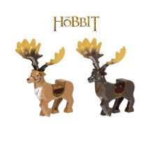 Hobbit Megaloceros Mini-Figuren-Bausatz (2-teilig) – DIY-Geschenk für Kinder