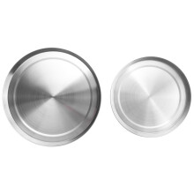 4 StüCk Rostfreier Stahl Kochfeld Abdeckungen Herd Platte Top Herd Schutz Kit Set Utensilien 17/21CM KüChen ZubehöR