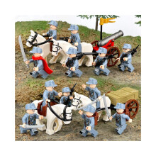 Rote Soldaten Armee Bausteinset Actionfiguren Frühkindliches Lernspielzeug